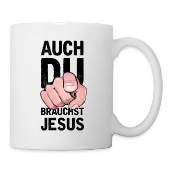 Christ Jesus Christus Katholisch Religion Geschenk - Tasse - Weiß - Rechts