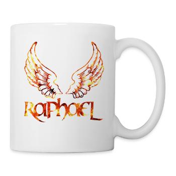 archangel raphael fire - Mug - white - Right