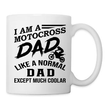Motocross Dad - Mug - white - Right