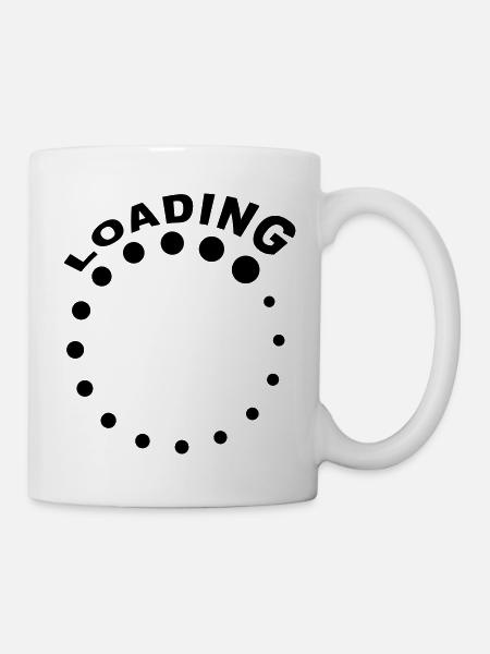 Loading - Tasse - Weiß
