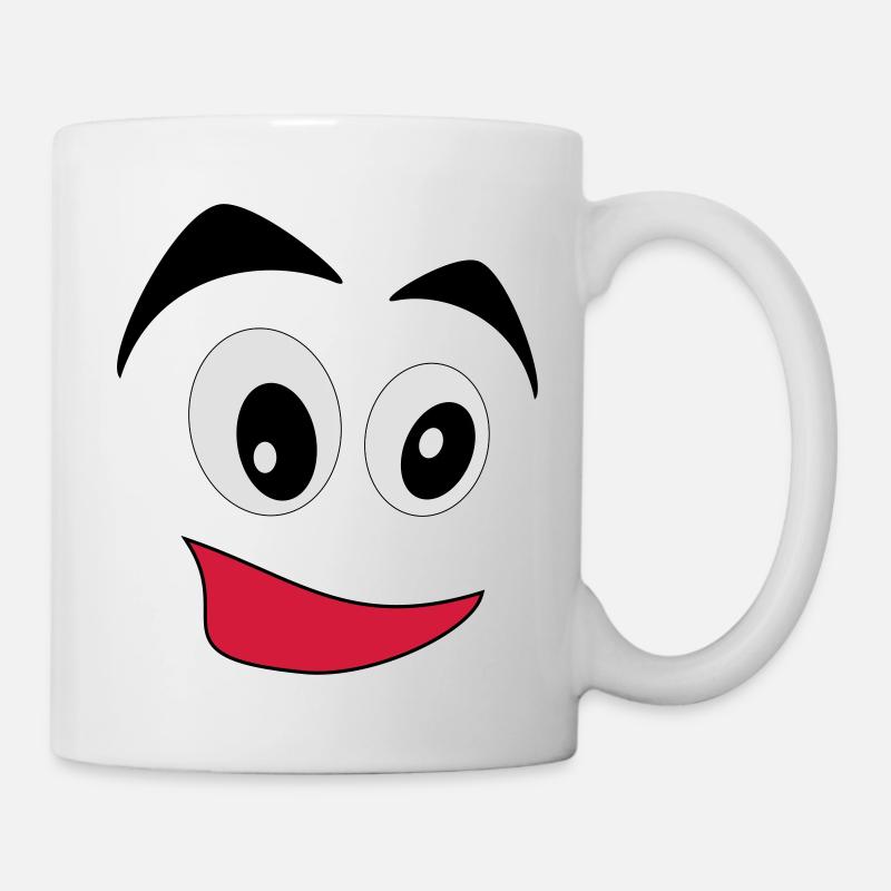 comic - Tasse - Weiß