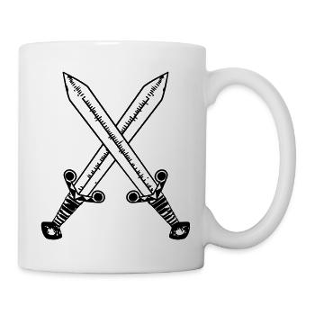 crossed-swords - Mug - white - Right