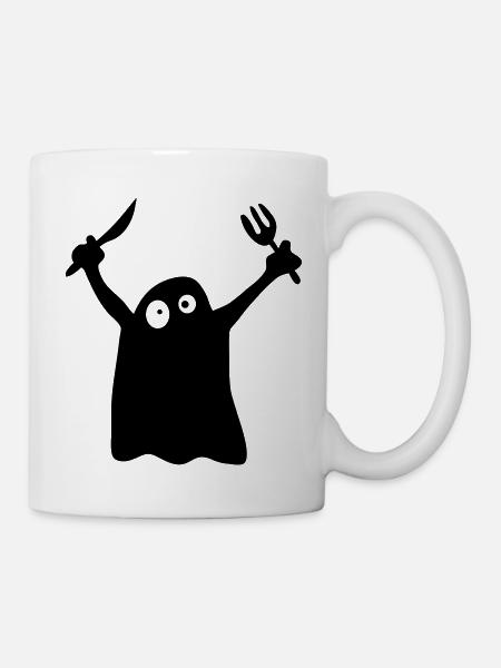 Hungry Ghost - Tasse - Weiß