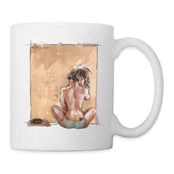 music_of_love_is_a_son_of_revolution - Mug blanc - blanc - Droite