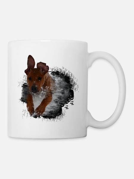 Rhodesian Ridgeback - Mug - white