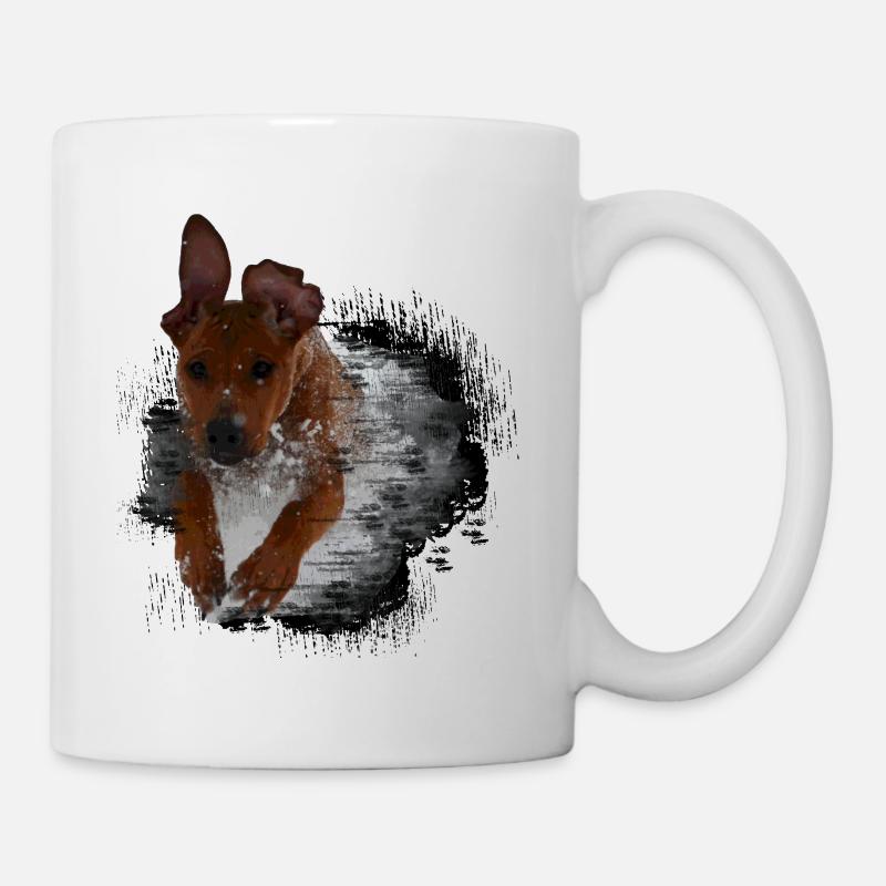 Rhodesian Ridgeback - Tasse - Weiß