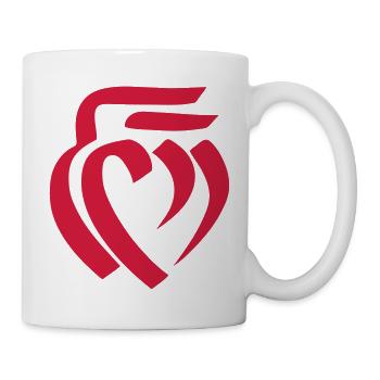 Vendée coeur laïque - Mug blanc - blanc - Droite