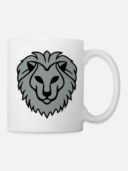 Lion - Tasse - Weiß