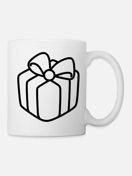 Geschenk - Tasse - Weiß