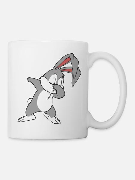 Häschen - Tasse - Weiß