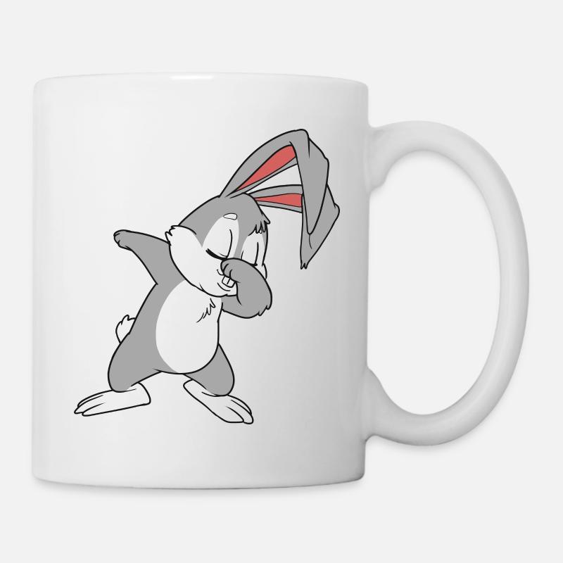 lapin - Mug blanc - blanc