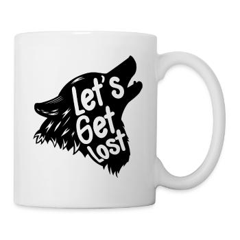 Aventures en plein air - Mug blanc - blanc - Droite