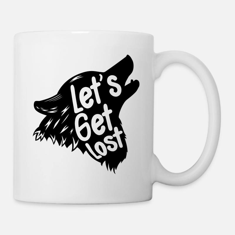 Outdoor Abenteuer - Tasse - Weiß