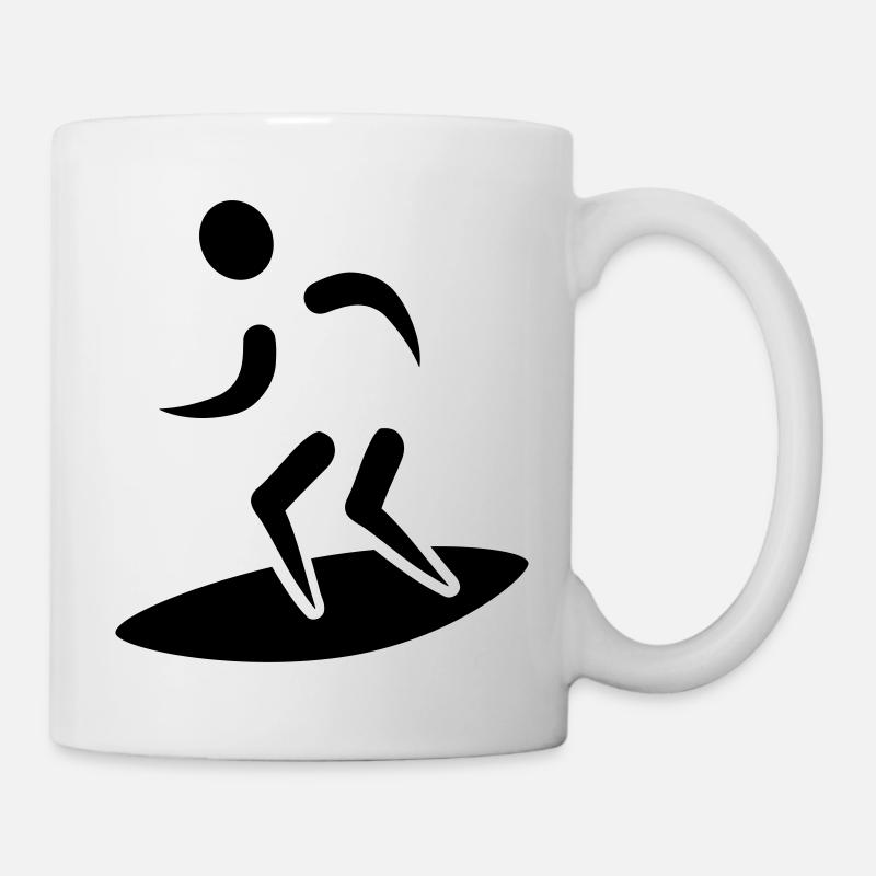 Surf - Mug blanc - blanc