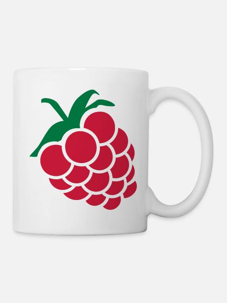 Framboise - Mug blanc - blanc