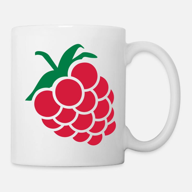 Framboise - Mug blanc - blanc