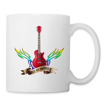 guitars_and_wings_032014_c - Tasse - Weiß - Rechts