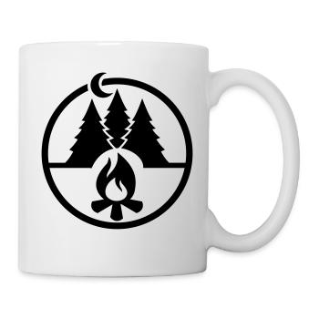 Camping - Tasse - Weiß - Rechts