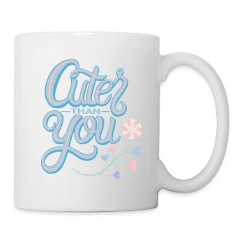 Cuter than you - Mug - white - Right