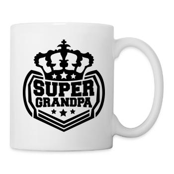 Super King King Crown OPA logo - Mug - white - Right
