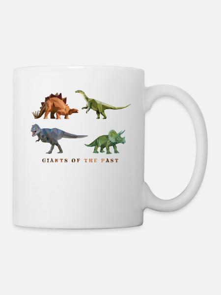 dinosaurier_06201402 - Tasse - Weiß