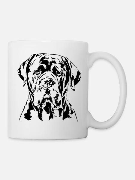 CANE CORSO Portrait Wilsigns dog dog motif - Mug - white