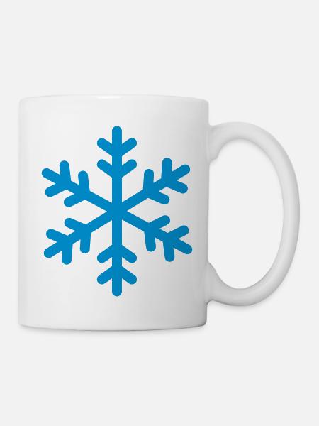 Schnee - Tasse - Weiß