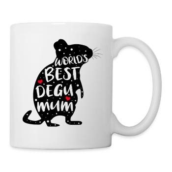 Degu mum | For Mamas from Degus - Mug - white - Right
