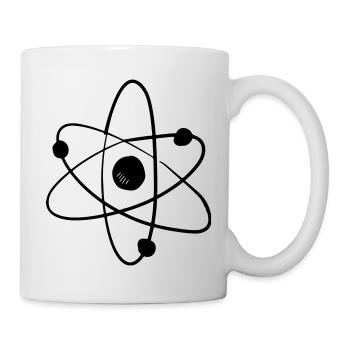 atom-logo - Mug - white - Right