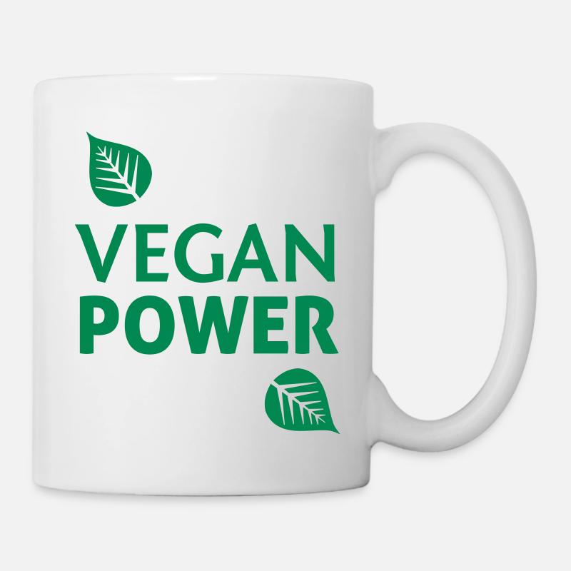 Vegan Power - Mug - white