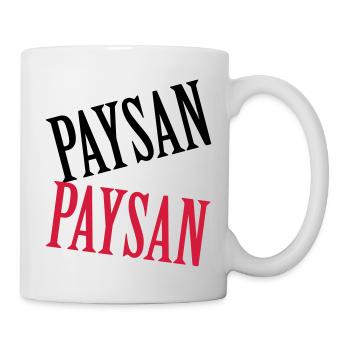 Paysan - Mug blanc - blanc - Droite