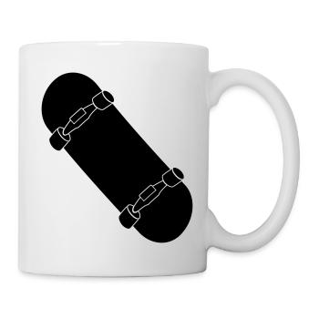 Skateboard - Mug - white - Right