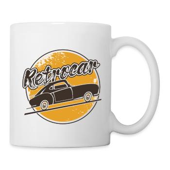 Oldtimer - Tasse - Weiß - Rechts
