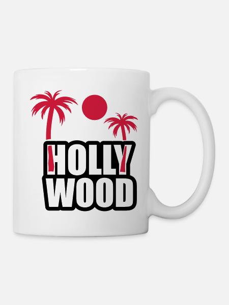 hollywood01 - Tasse - Weiß