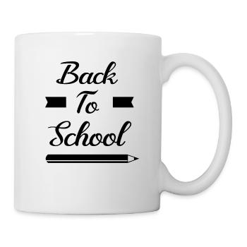 back to school - Tasse - Weiß - Rechts