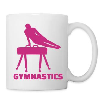 Turnen - Tasse - Weiß - Rechts