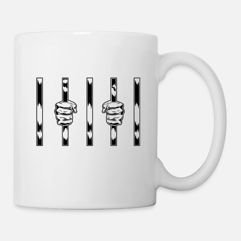 Gefängnis - Tasse - Weiß