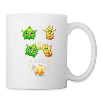 meadows outfit beer fusion hops malt - Mug - white - Right