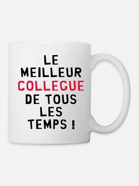 Collègue / Bureau / Travail / Collegue Entreprise - Mug blanc - blanc