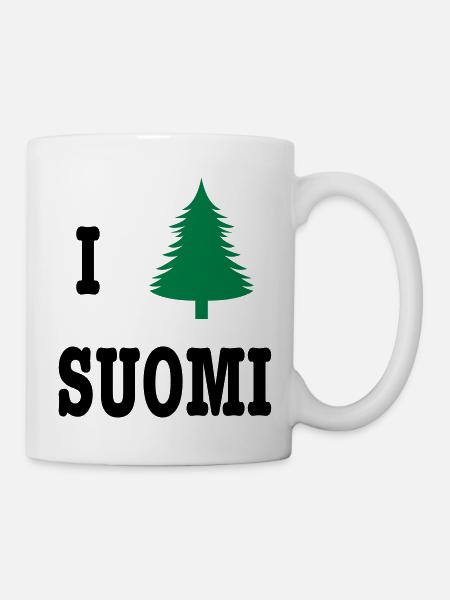 I heart Soumi - Tasse - Weiß
