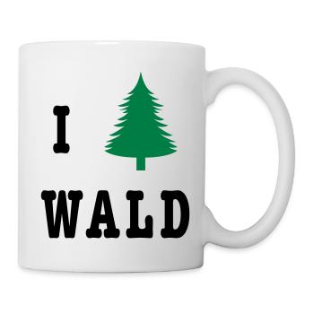 I love Wald - Mug - white - Right