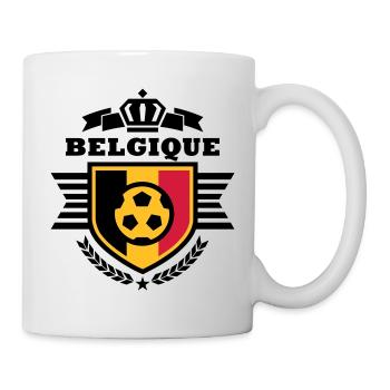 Belgium (Belgique) coat of arms - Mug - white - Right