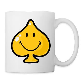Smiley Spades - Tasse - Weiß - Rechts