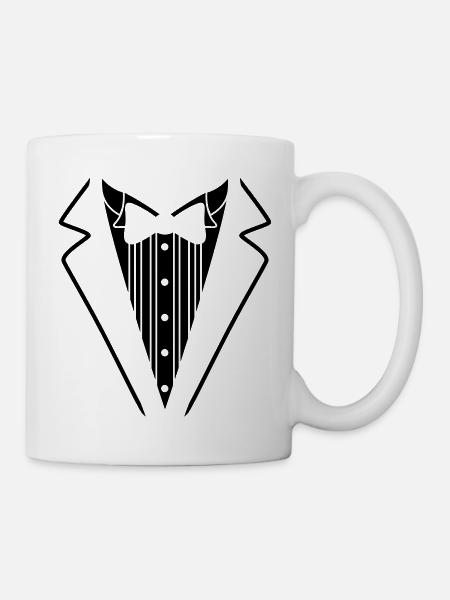 Tuxedo - Tasse - Weiß