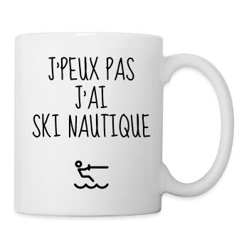 Water Skiing - Wasserski - Ski Nautique - Sport - Mug - white - Right
