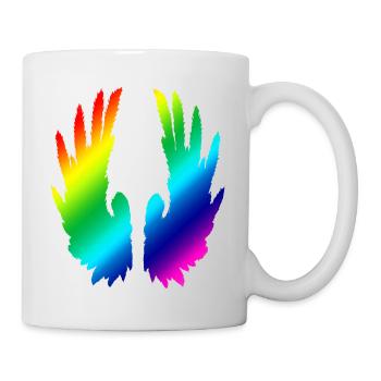 Rainbow Wings - Mug - white - Right
