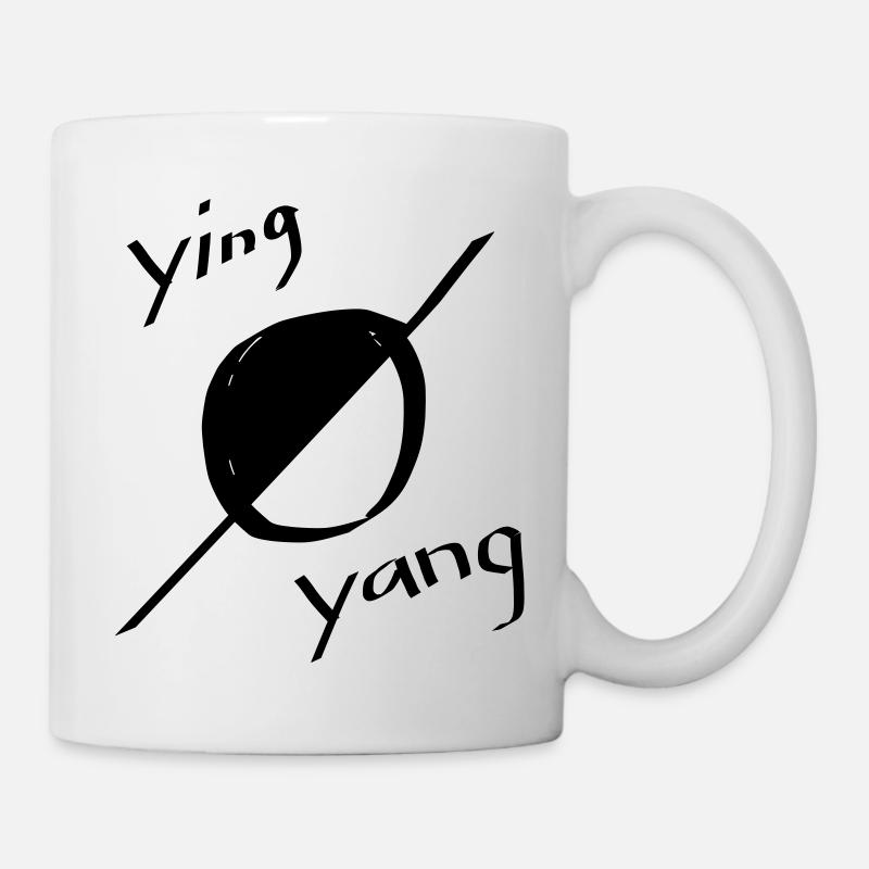 Ying & Yang - Tasse - Weiß