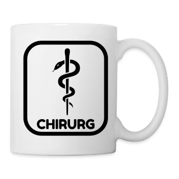 Doctor Arzt Surgeon Chirurg Surgery Chirurgie - Mug - white - Right