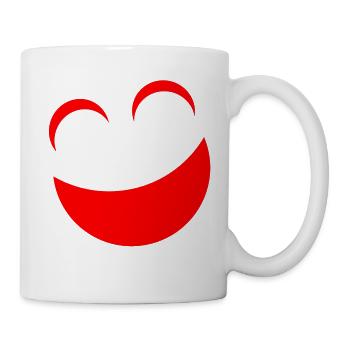 Rot - Tasse - Weiß - Rechts