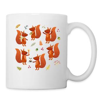 Squirrel Party - Mug - white - Right